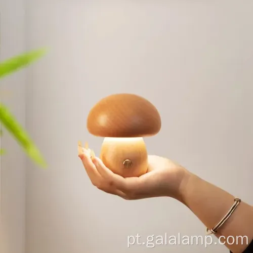 Lâmpada recarregável elegante com design moderno de decoração de casa